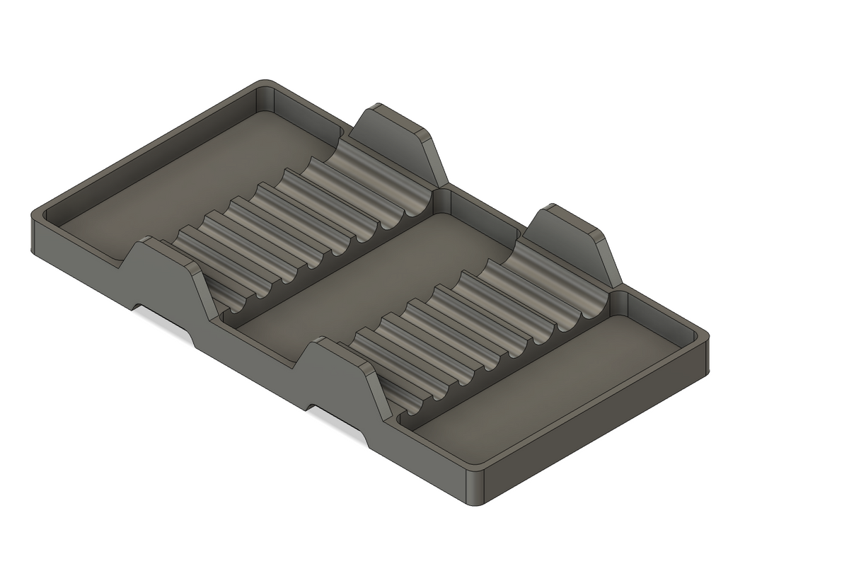 Hex Bit Socket Tray - Metric